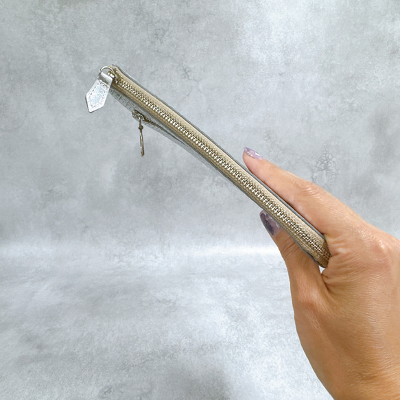 【送料無料】ウォレット＆キーホルダー　クリスマスギフトにもおすすめ　想いを届けるレザーギフトセット　選べるカラー 10枚目の画像