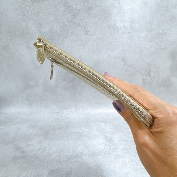 【送料無料】ウォレット＆キーホルダー　クリスマスギフトにもおすすめ　想いを届けるレザーギフトセット　選べるカラー 9枚目の画像