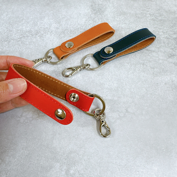 【送料無料】ウォレット＆キーホルダー　クリスマスギフトにもおすすめ　想いを届けるレザーギフトセット　選べるカラー 12枚目の画像