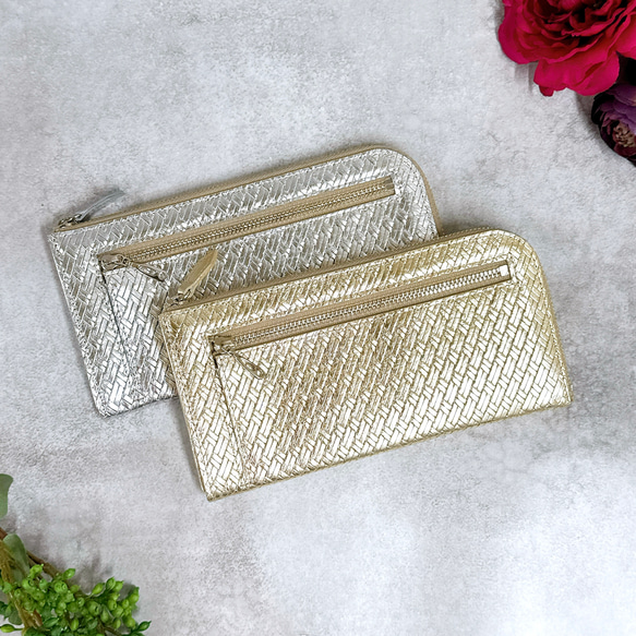 【送料無料】ウォレット＆キーホルダー　クリスマスギフトにもおすすめ　想いを届けるレザーギフトセット　選べるカラー 4枚目の画像