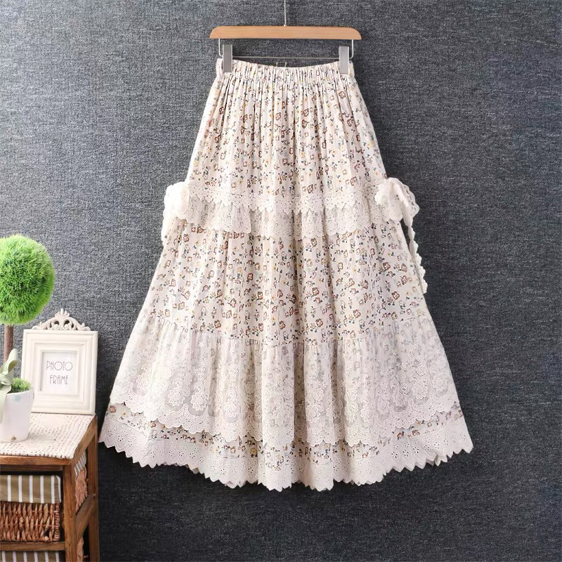 春、秋、夏、スカート、ポケットつき、かわいいスカート