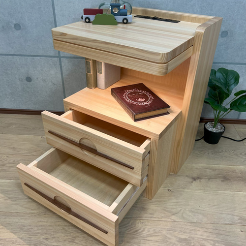 ニンジャサイドチェスト 隠し収納付 チェスト・キャビネット