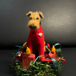 羊毛フェルト犬 ジャックラッセルテリア 羊毛フェルト sumimugi 通販