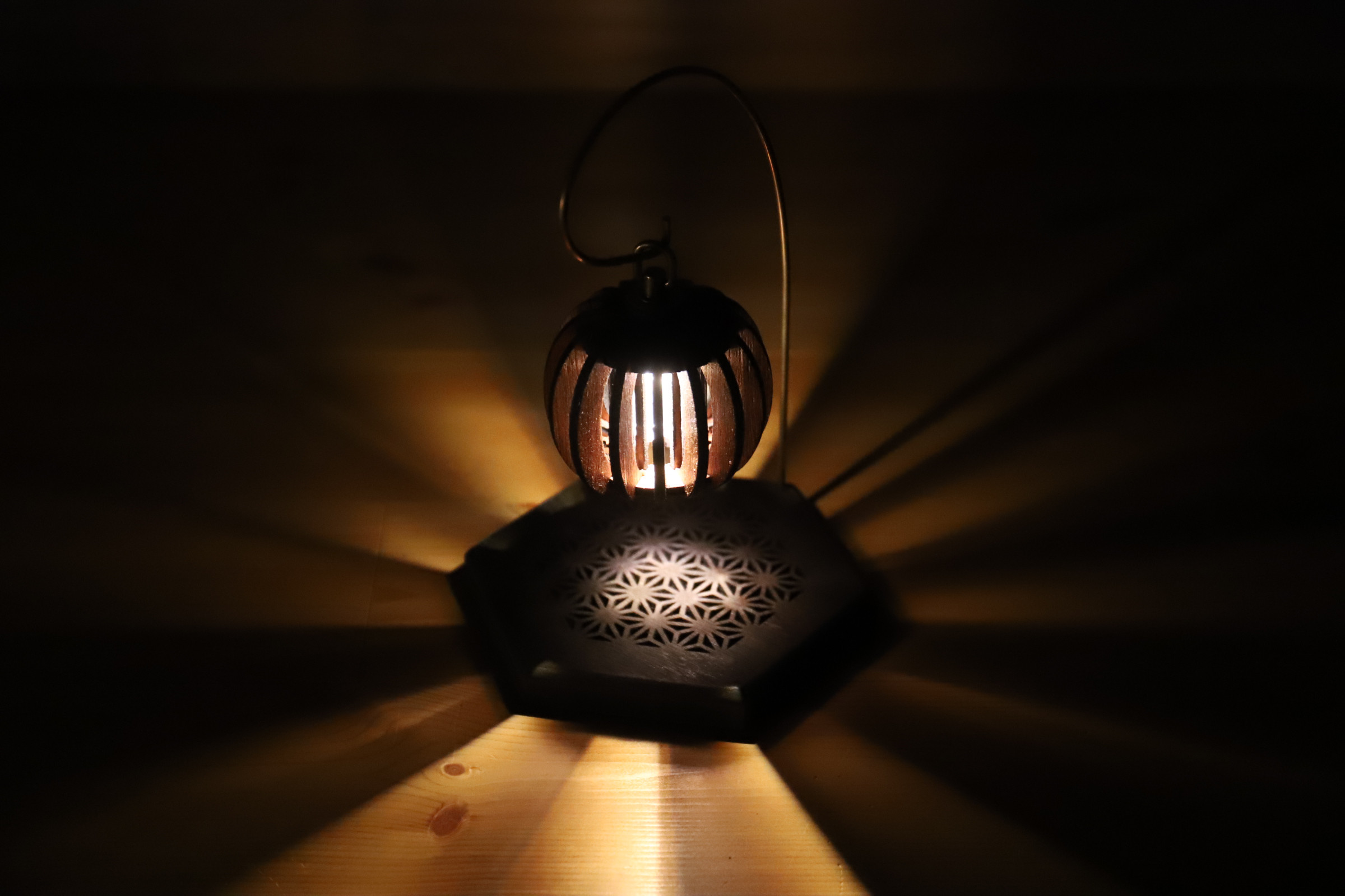CALM Lantern wood（スタンドセット）