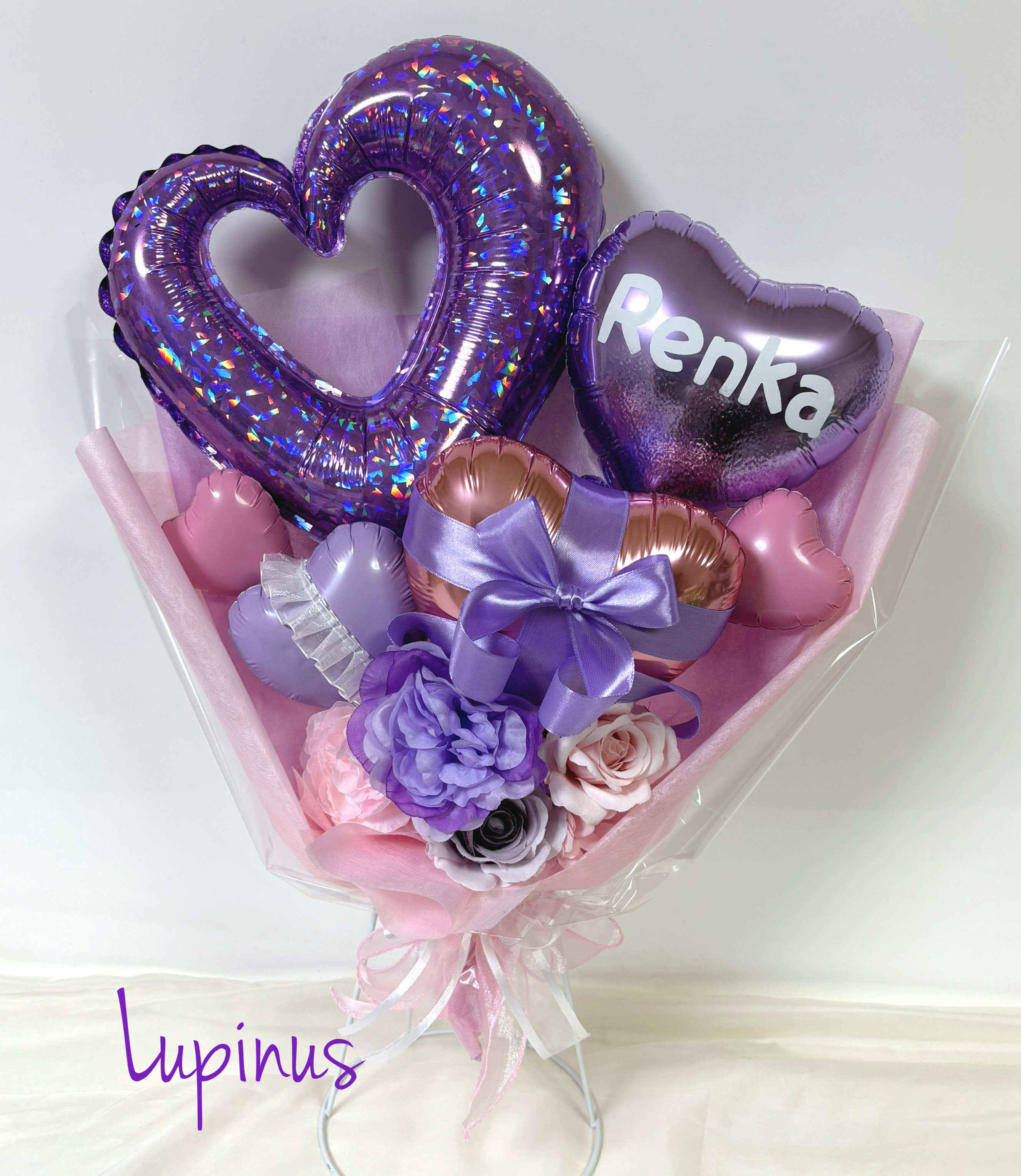 【推し活】バルーンミニブーケ  ミニブーケ 成人式 卒業式