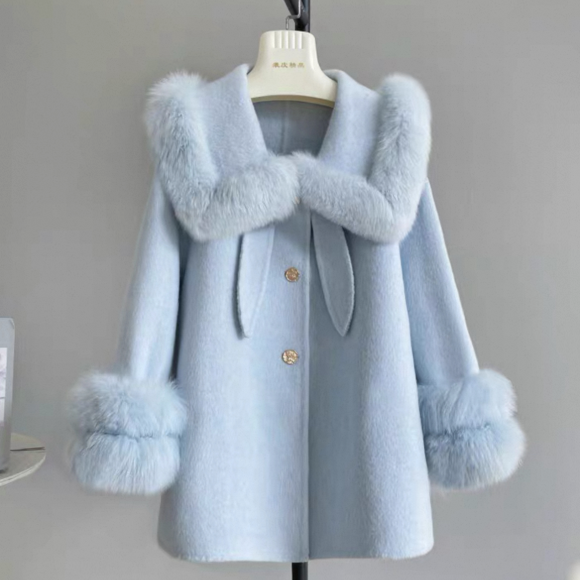 5色羊毛（ウール）コート、防寒対策、保温力高い大人の冬コート、羊毛（ウール）70%、冬支度新作