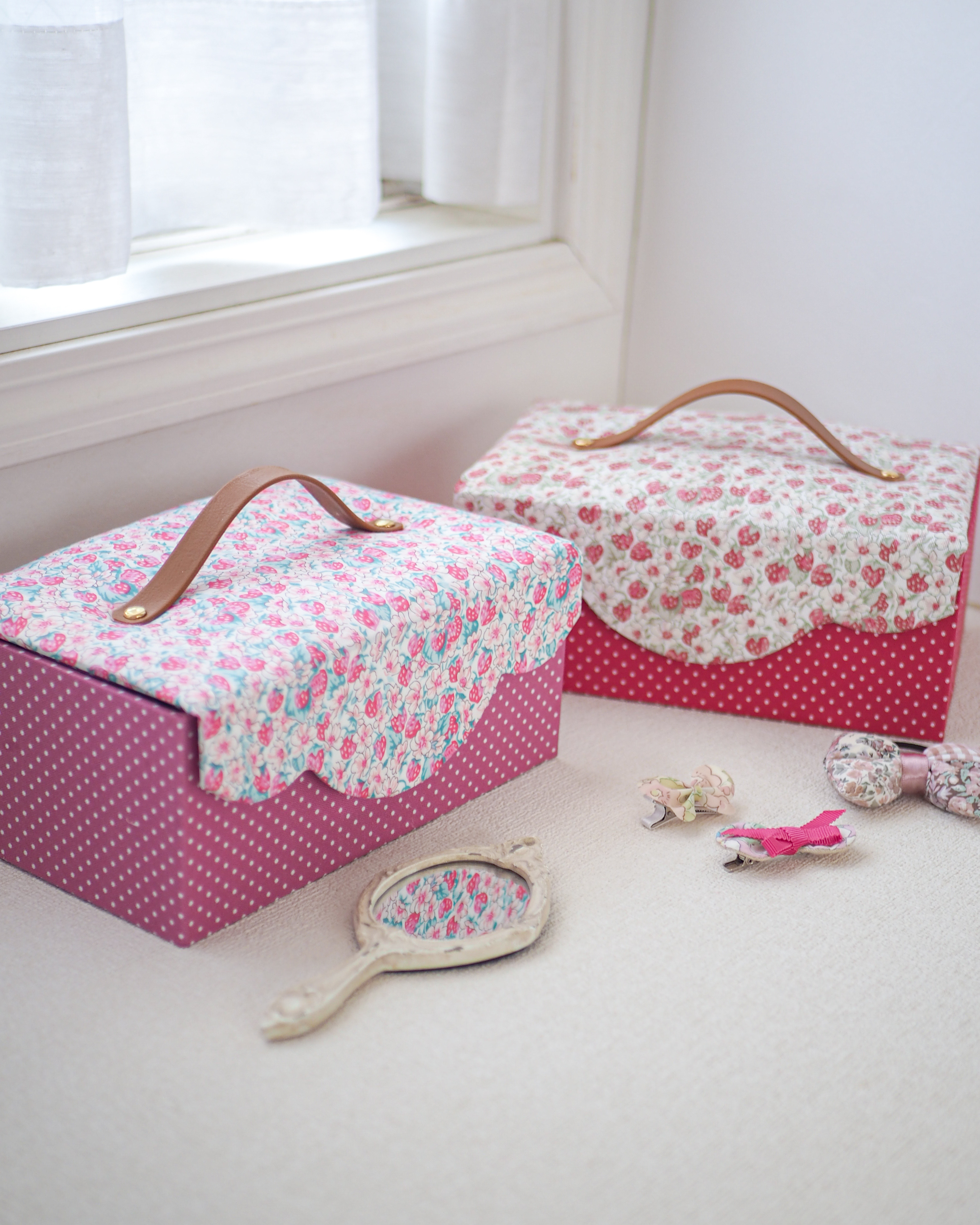 キッズヘアアクセサリーケースアシュテッド