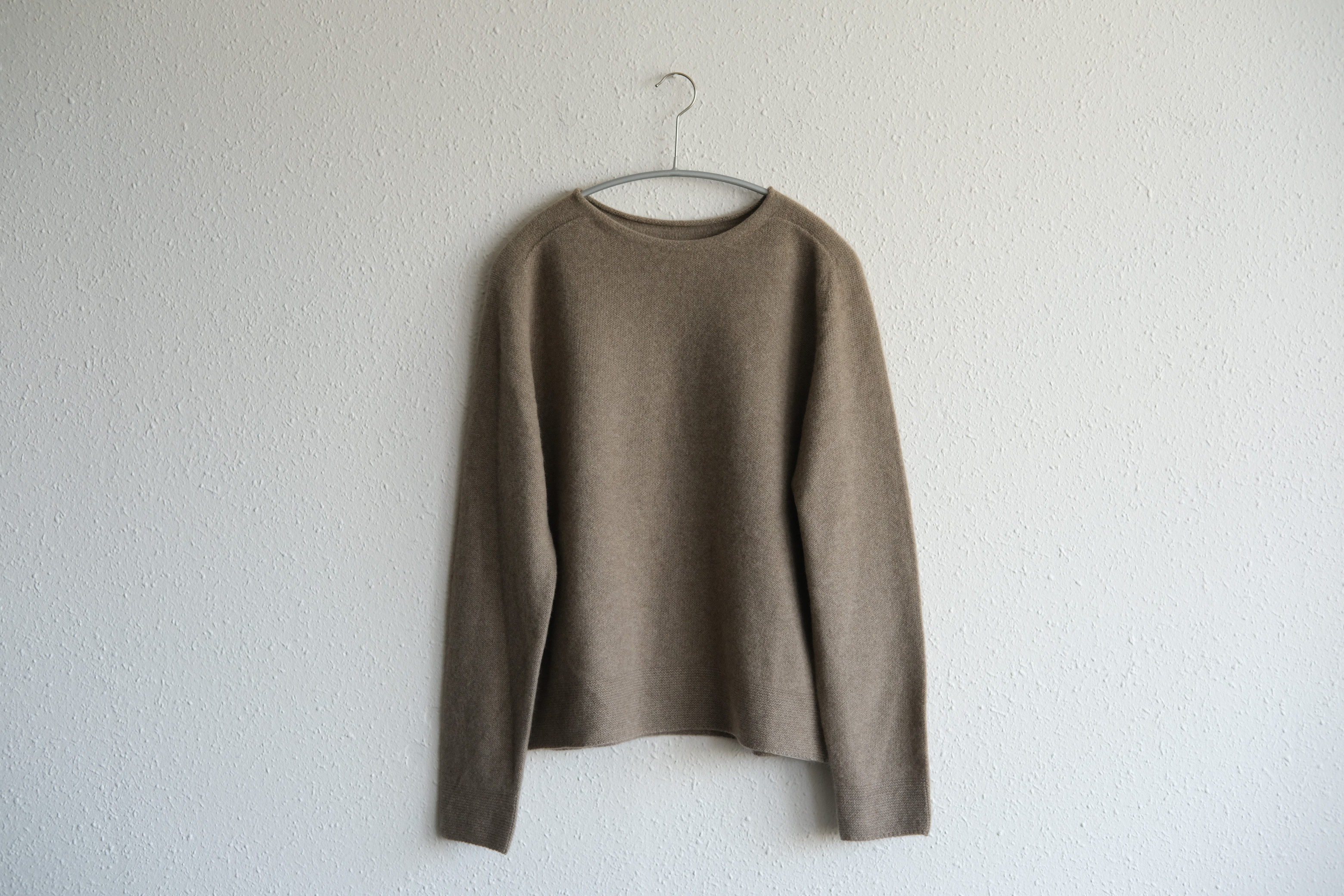 enrica cashmere&sable knit / mocha(dark)