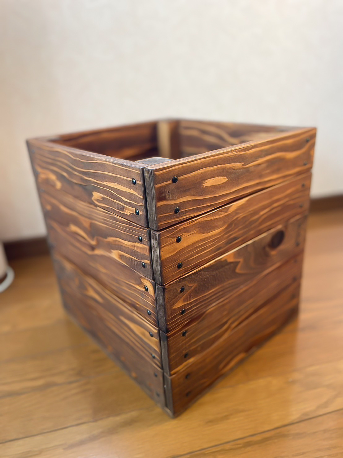 ［受注生産］ウッド鉢カバー