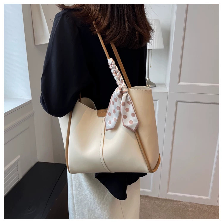 七五三 誕生日 記念日 大容量 パッチワーク ファー ボア A4 帆布 ミニトート キャメル プレゼント 2wayバッグ