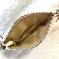 おとぼけだいなそーと綺羅星　選べるコインケース　H9W12.5 ヌビポーチ　ミニポーチ　星刺繍　星チャーム　恐竜ベイビー 6枚目の画像