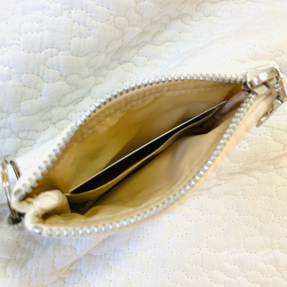 おとぼけだいなそーと綺羅星　選べるコインケース　H9W12.5 ヌビポーチ　ミニポーチ　星刺繍　星チャーム　恐竜ベイビー 7枚目の画像