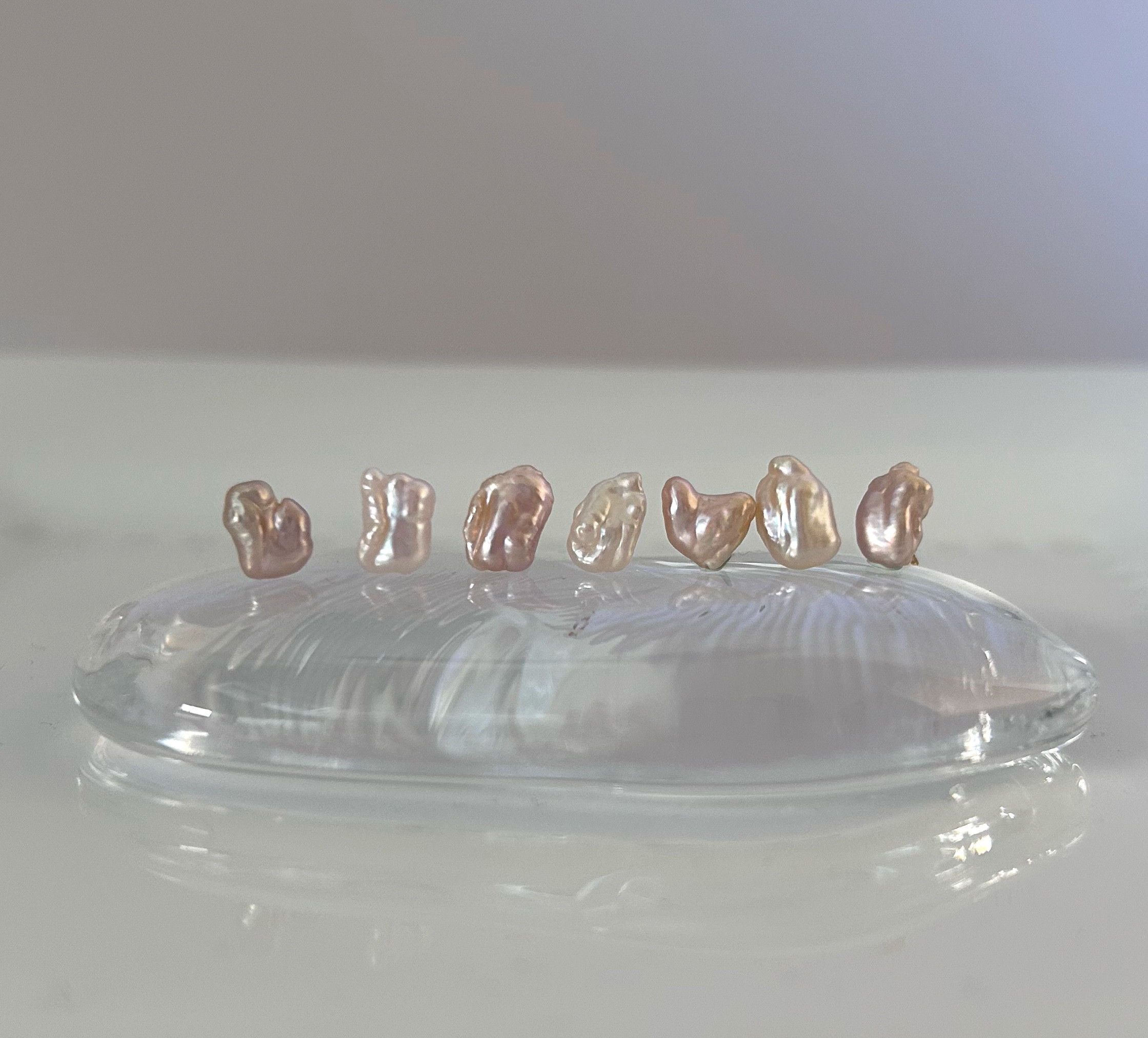 初めての琵琶湖真珠　ひと粒から選べるピアススタッド　ピアス　パール　ゴールド　琵琶湖真珠　琵琶湖パール　国産淡水真珠