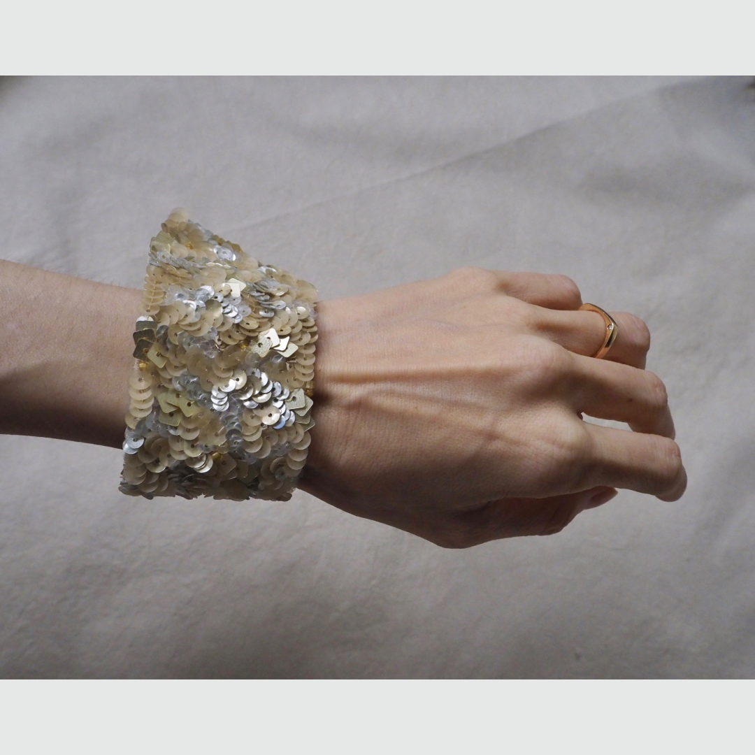 CUFFS カフス　#CL2204 / オートクチュール刺繍・リュネビル刺繍