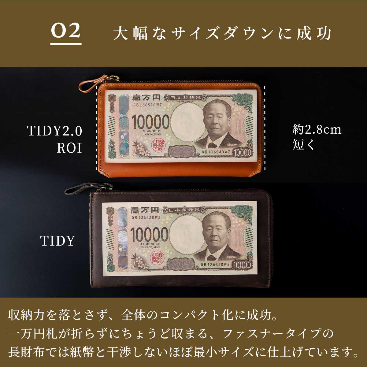 【在庫限りのアウトレットセール】TIDY2.0 ROI 財布 コードバン プエブロ グリーン Outlet_HAW026
