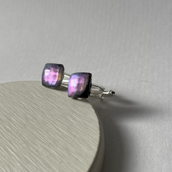 アクアリオンストーン鉱石カフス☆ / 海   / レジン / ファンタジー / メンズ / 父の日 12枚目の画像