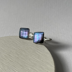 アクアリオンストーン鉱石カフス☆ / 海   / レジン / ファンタジー / メンズ / 父の日 10枚目の画像