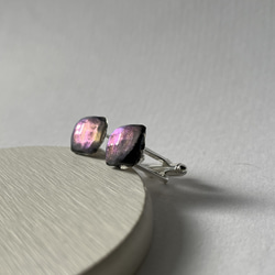 アクアリオンストーン鉱石カフス☆ / 海   / レジン / ファンタジー / メンズ / 父の日 11枚目の画像