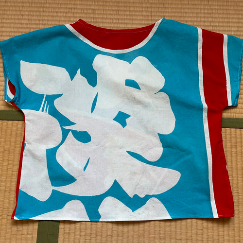 大漁旗ブラウス 幟旗ブラウス 大漁旗リメイク tシャツ リメイク