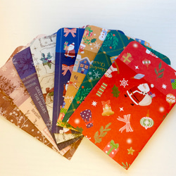 ☆Christmasおすそ分けファイル☆ No.76 メッセージカード ポチ袋の人