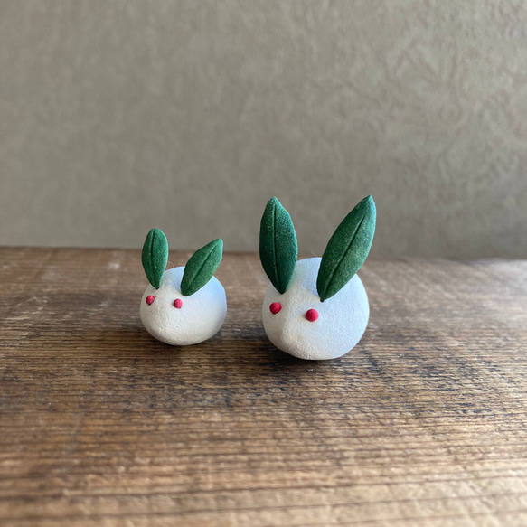 bud 雪うさぎ　※2サイズ選択式 1枚目の画像