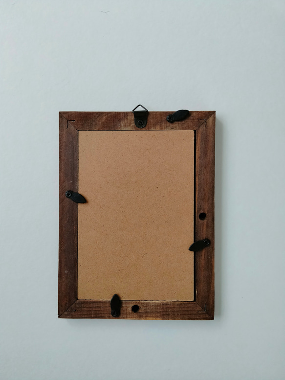 シーグラスアート　クリスマス　クリスマスツリー　雪　白　壁掛け　コラージュ　イラスト　アート 5枚目の画像