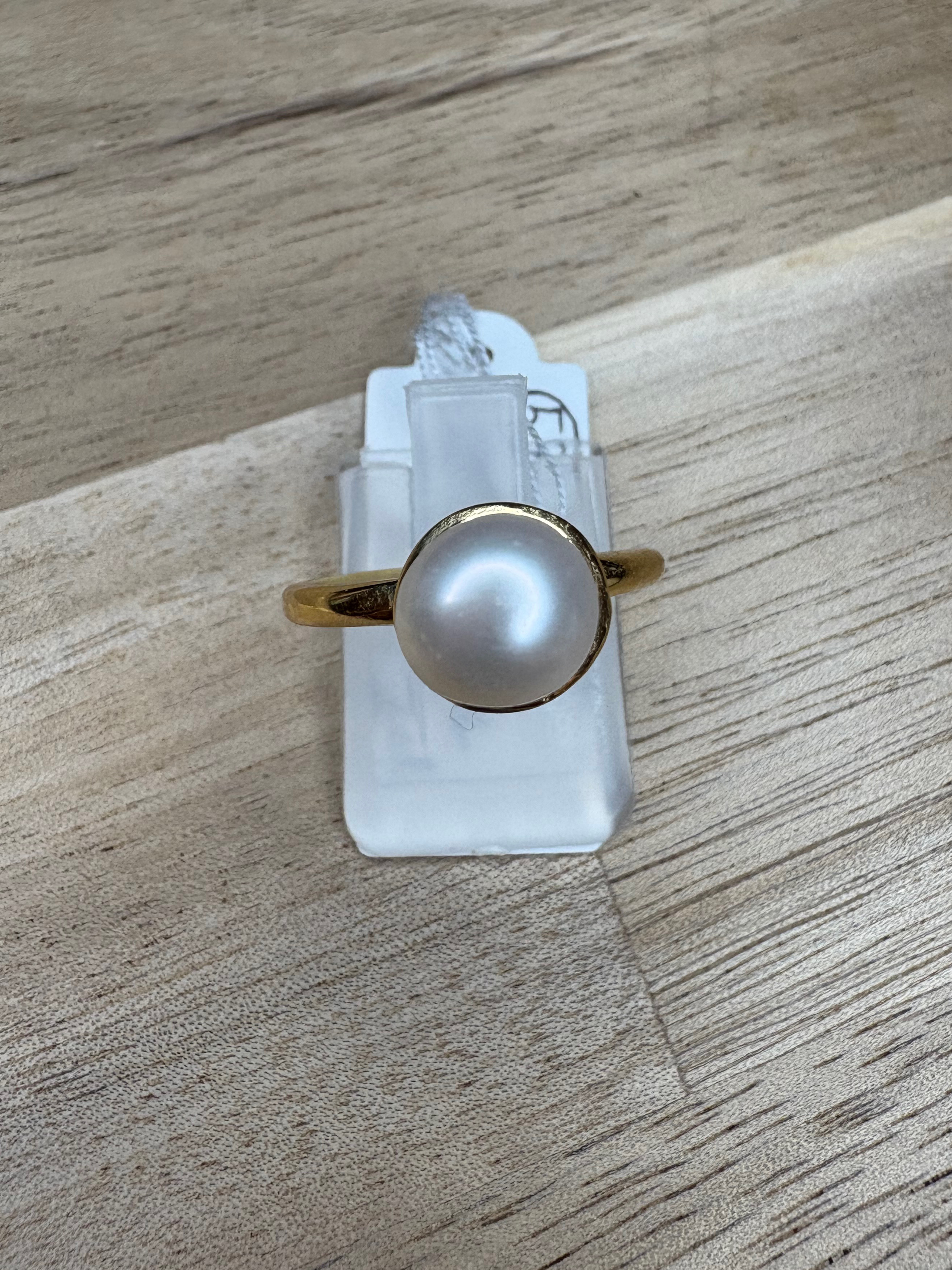 【一点物】淡水パールリング