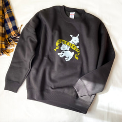 【預計12月下旬出貨】小山羊絨衛衣（煙黑色）| 長袖 第4張的照片