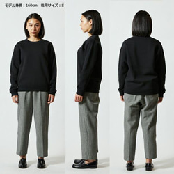 【預計12月下旬出貨】小山羊絨衛衣（煙黑色）| 長袖 第9張的照片