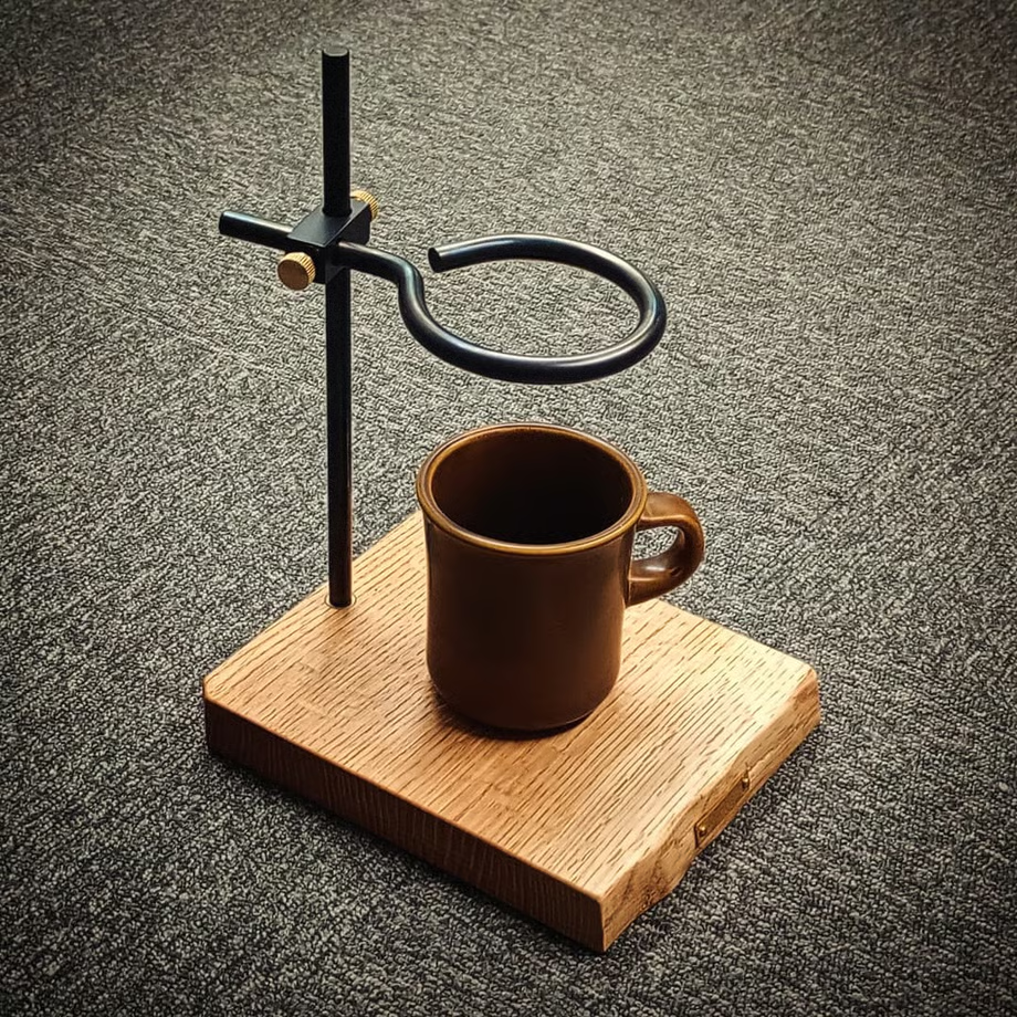 天然木のコーヒードリッパースタンド／ナチュラルモデル　カフェ マグ