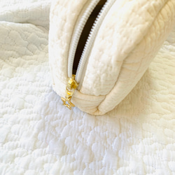 おとぼけだいなそーと綺羅星　選べる 両開きポーチ　H10.5W13D5.5 ヌビ　コスメポーチ　サニタリーポーチ　恐竜 4枚目の画像