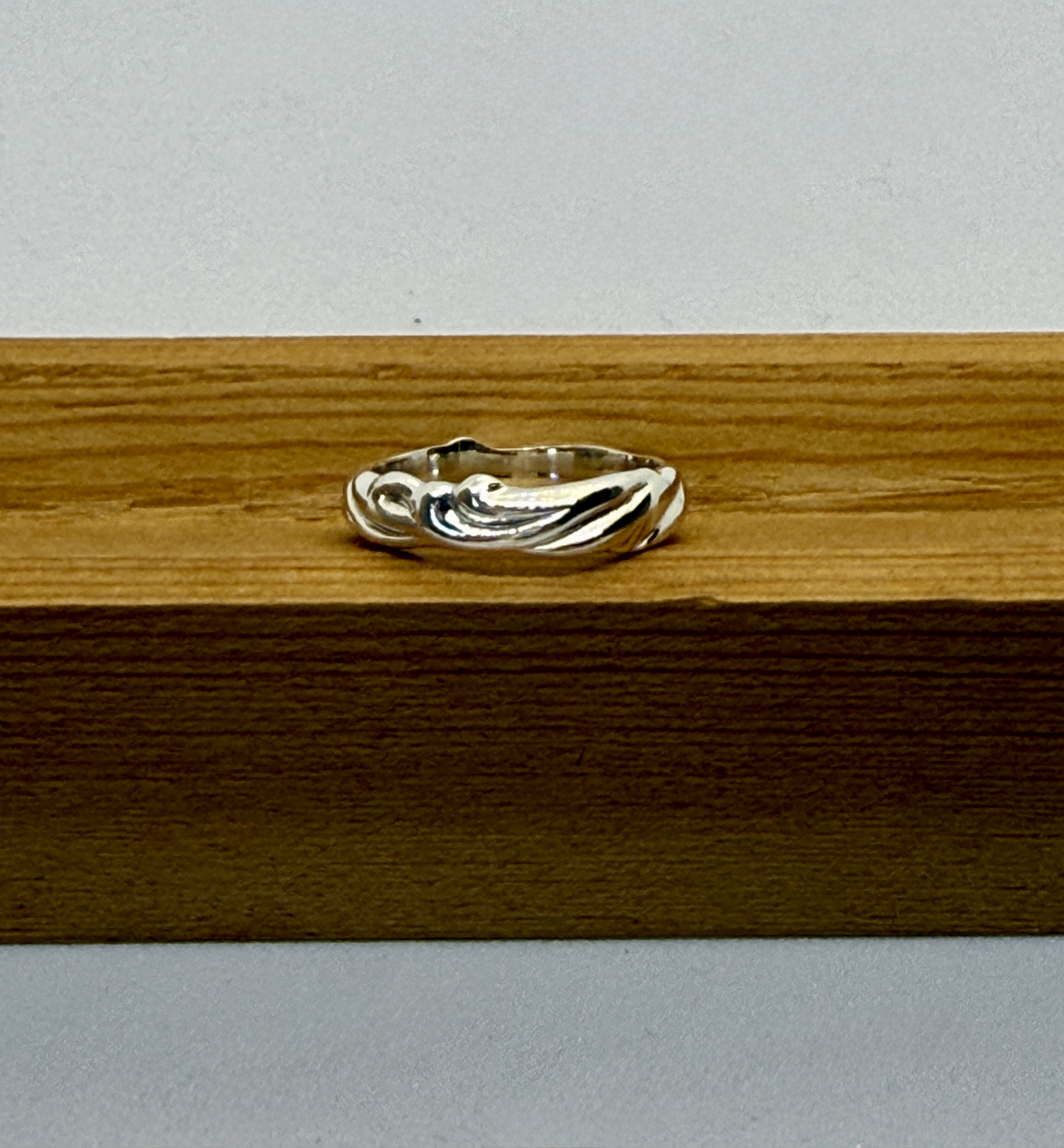 純銀ピュアシルバー 唐草リング