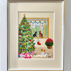 小さな花壇02」アクリル画 原画 風景画 額縁付 SMサイズ 絵画 Oni 通販