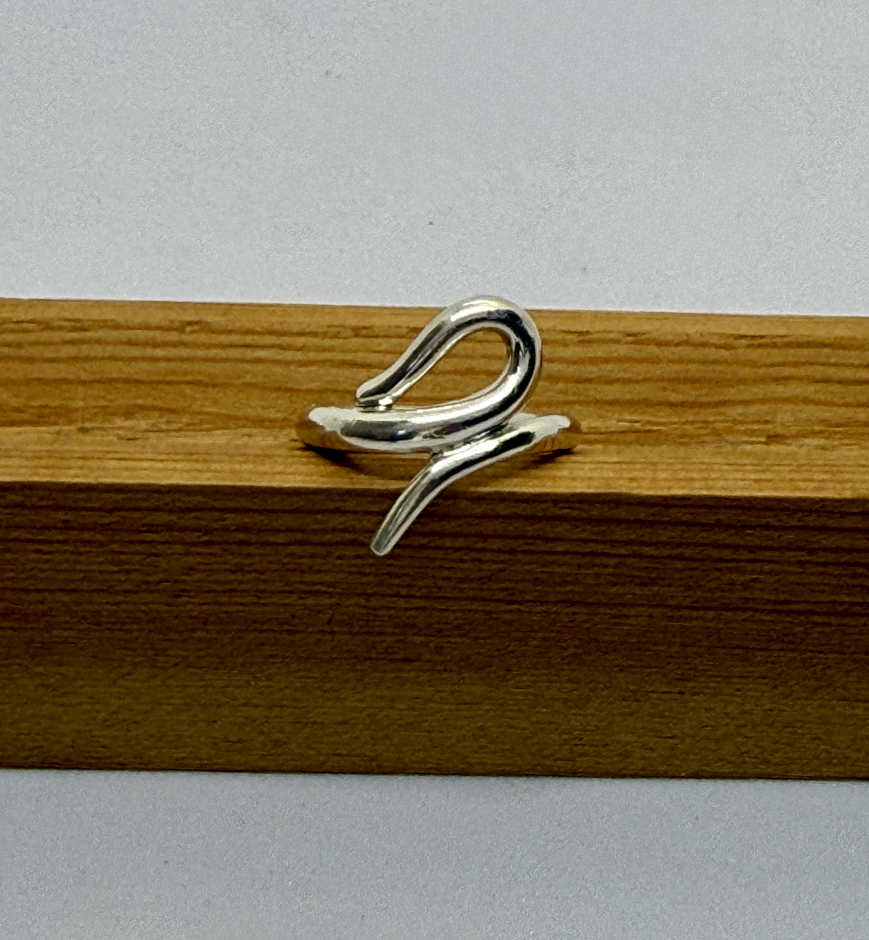 純銀ピュアシルバー ロープリング