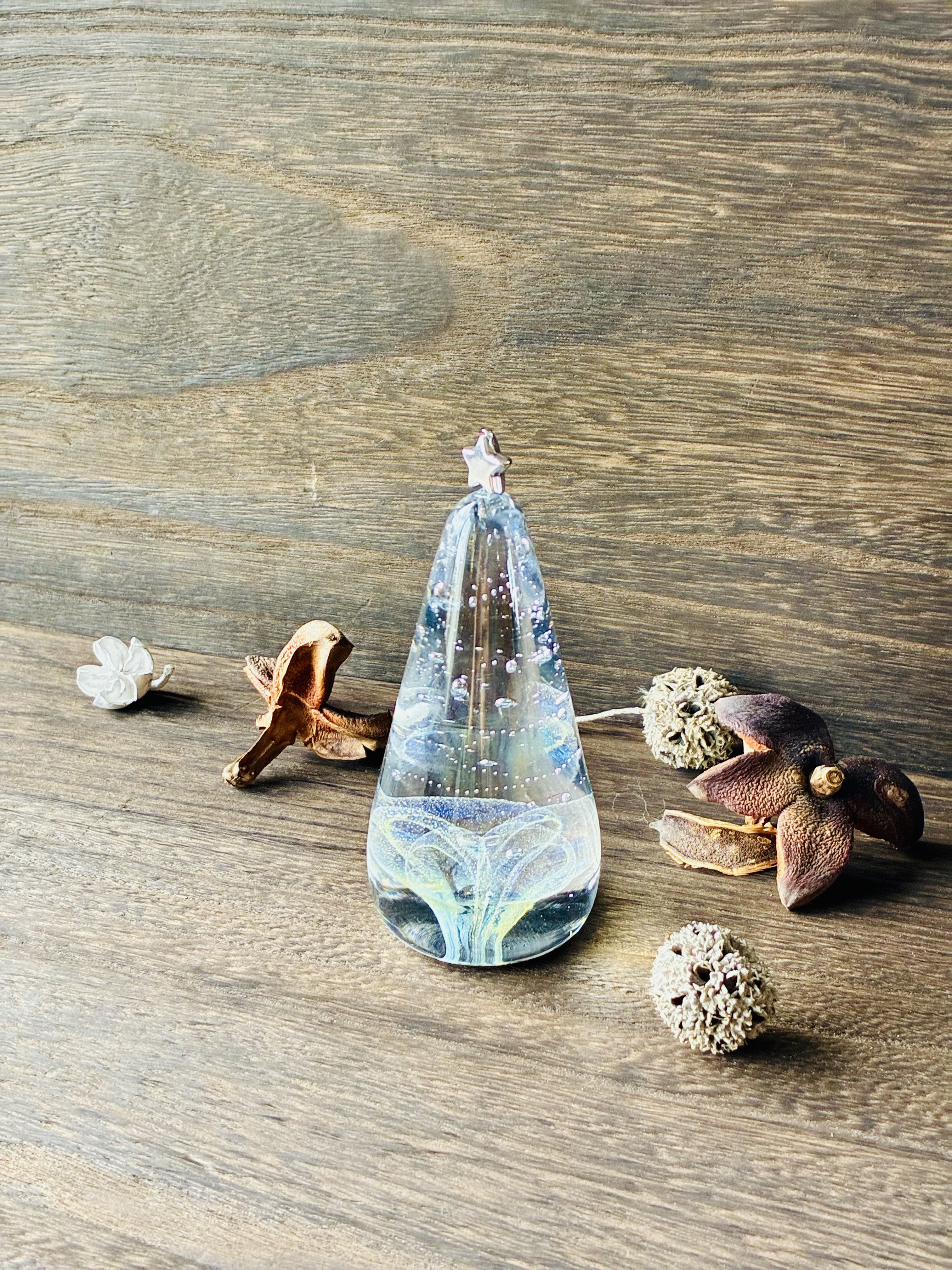 ガラスのツリー　クリスマスツリー　47 宙花　ソラハナ