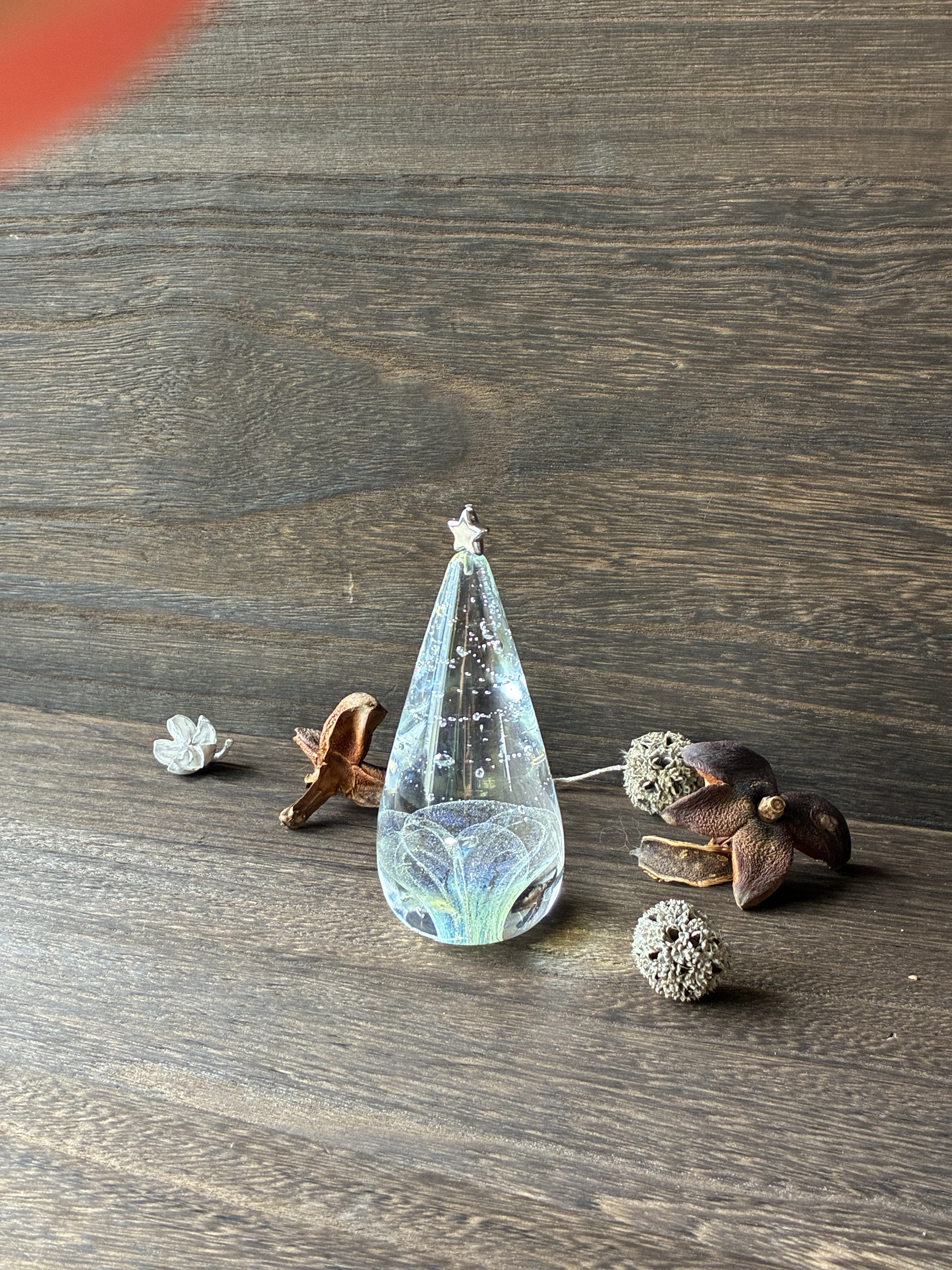 ガラスのツリー　クリスマスツリー　50 宙花　ソラハナ