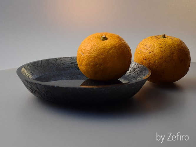 ZEFIRO 樹脂アート　レジンアート　レジン　装飾プレート　小皿　インテリア　装飾　オブジェ