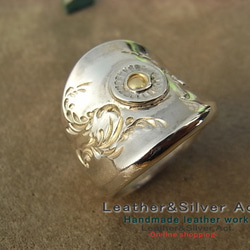 フクロウ ペンダントトップ ネックレス 手彫り シルバー925、k18 梟