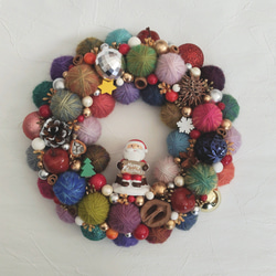 毛糸 リース のおすすめ人気通販｜Creema(クリーマ) 国内最大の