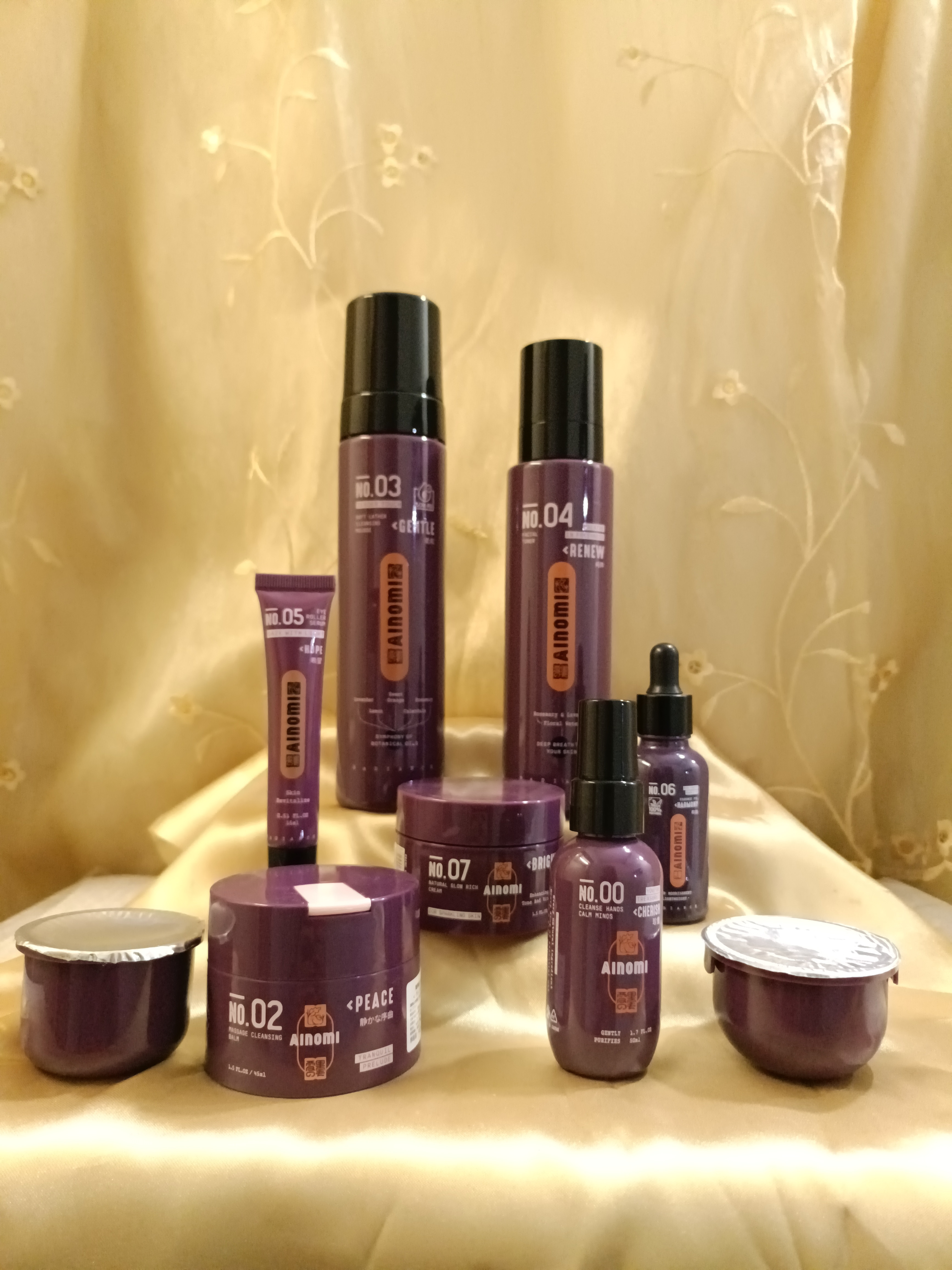 AINOMI ラベンダー香りのケアセット 9点｜ハンドスプレー・バーム・フォーム・香りオイル
