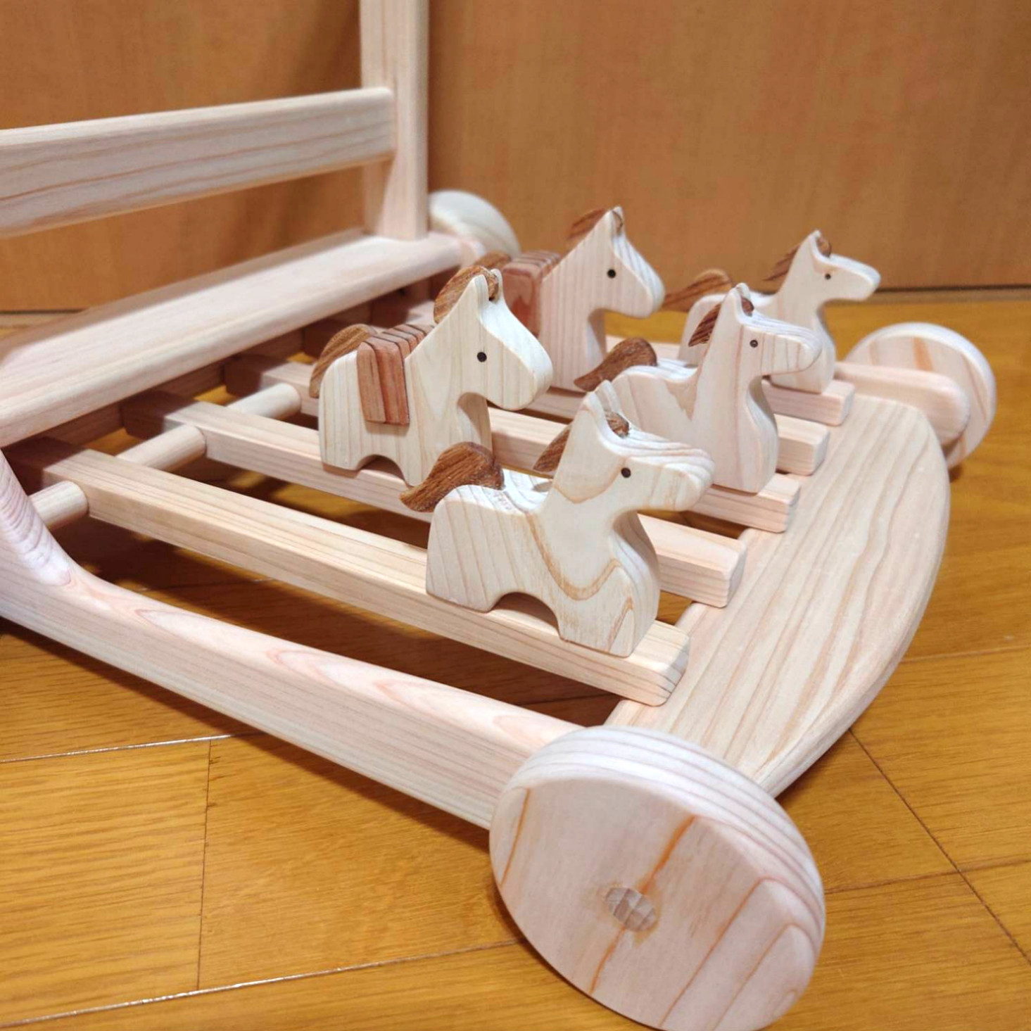 【限定】馬のカタカタ押し車