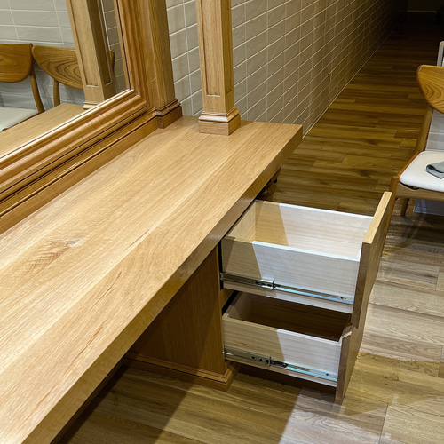 フルオーダー>>美容室 美容院 セット面 鏡 サロン カウンター付