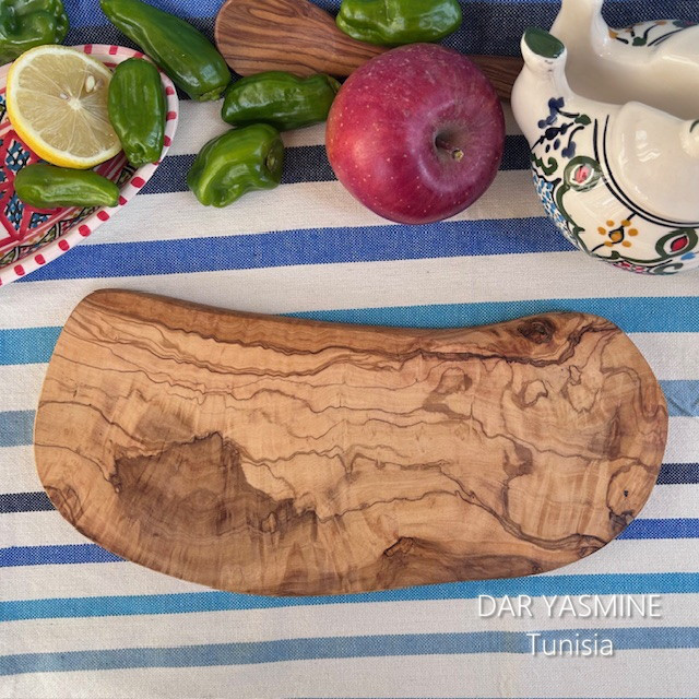 オリーブの木　フリーカット　まだら模様のおもしろさ　約31.5cm