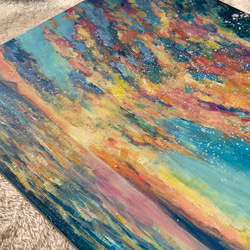 【錦江町の空と海の絵】　鹿児島県錦江町　海との暮らし、あおのクラフトマルシェ『あお』の作品 4枚目の画像