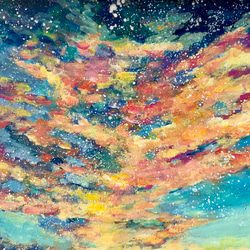 【錦江町の空と海の絵】　鹿児島県錦江町　海との暮らし、あおのクラフトマルシェ『あお』の作品 12枚目の画像