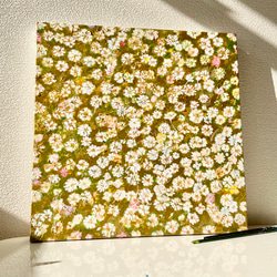 【Gold spring -幸せを呼ぶ黄金の花-】絵画　原画 6枚目の画像