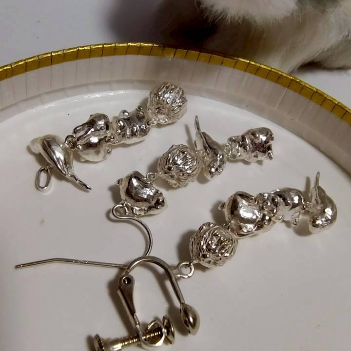 動物が大好きな方に | 小動物のペンダントトップ | シルバー【ちいさなともだち 4連以上 ペンダントトップ】