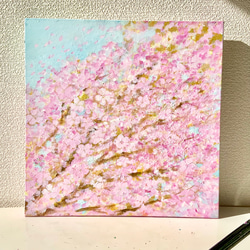 【Sakura】 絵画　原画 2枚目の画像