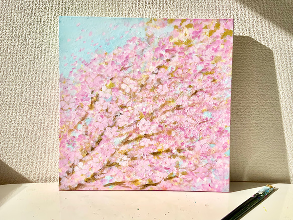 【Sakura】 絵画　原画 2枚目の画像