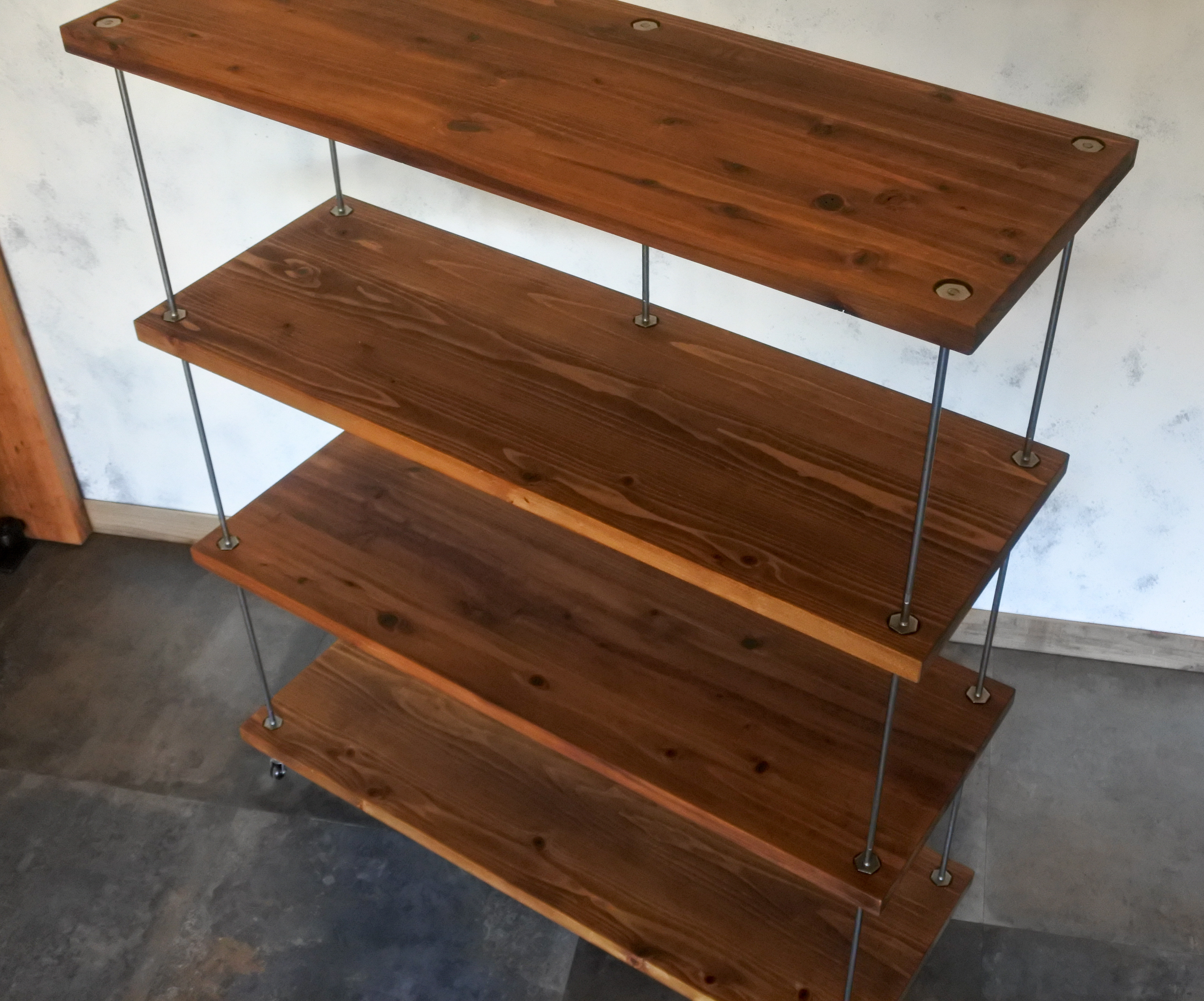 キッチンワゴン シェルフ　キャスターワゴン【サイズオーダーご相談ください】